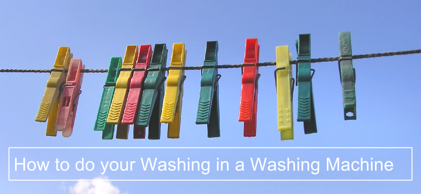 How to do your Washing in a Washing Machine