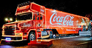 Christmas in Southampton - Coca Cola Lorry