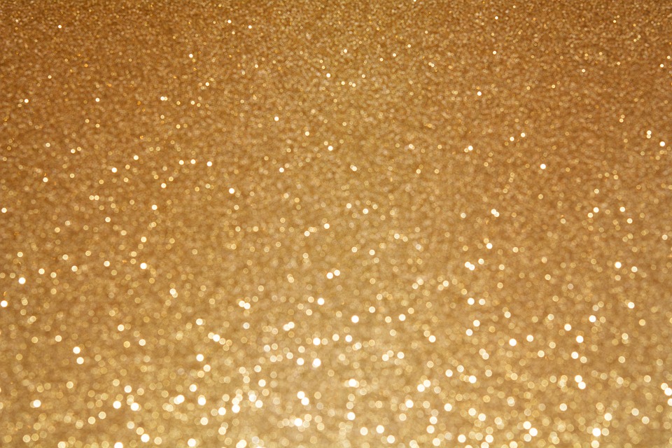 glitter clustered mirrors